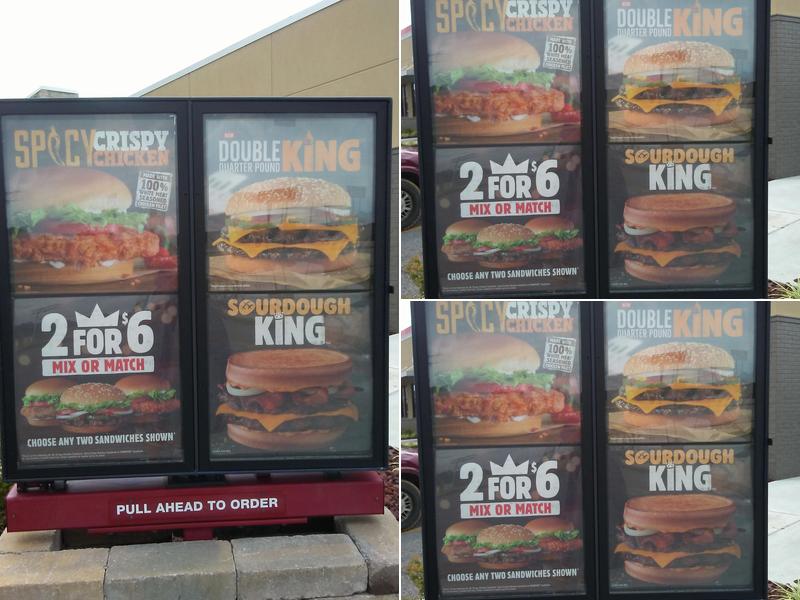Burger King Menu