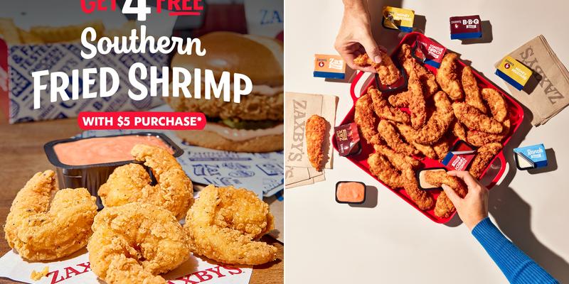 Zaxbys Chicken Fingers & Buffalo Wings Menu