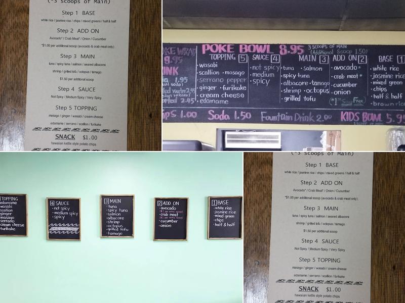 Poke Wave Menu