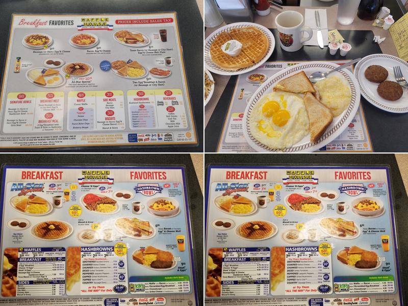 Waffle House Menu