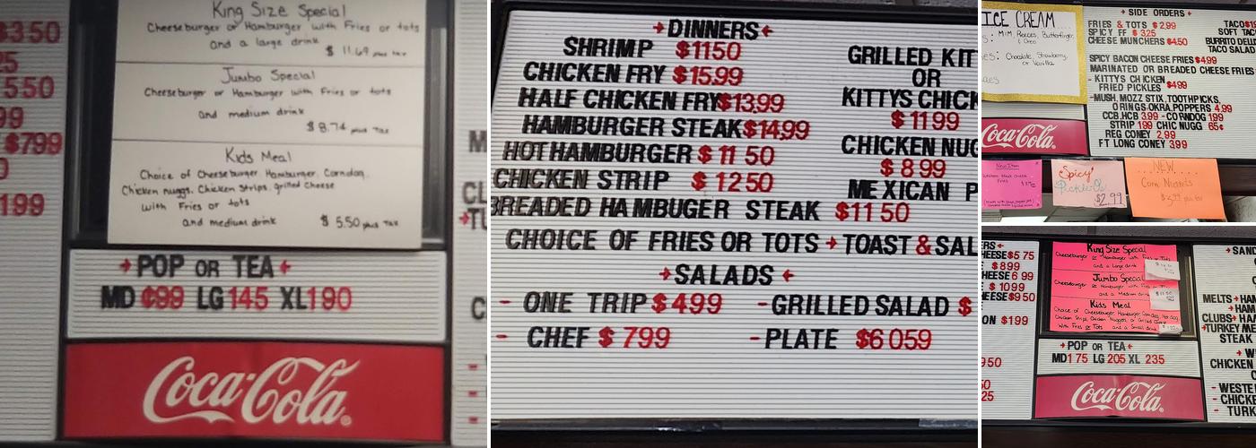 Brandy's Drive-In Menu