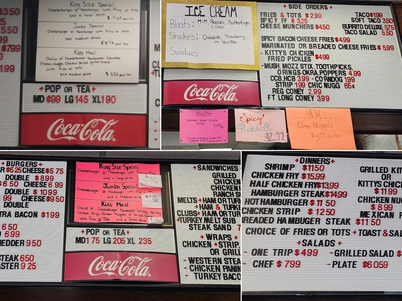 Brandy's Drive-In Menu