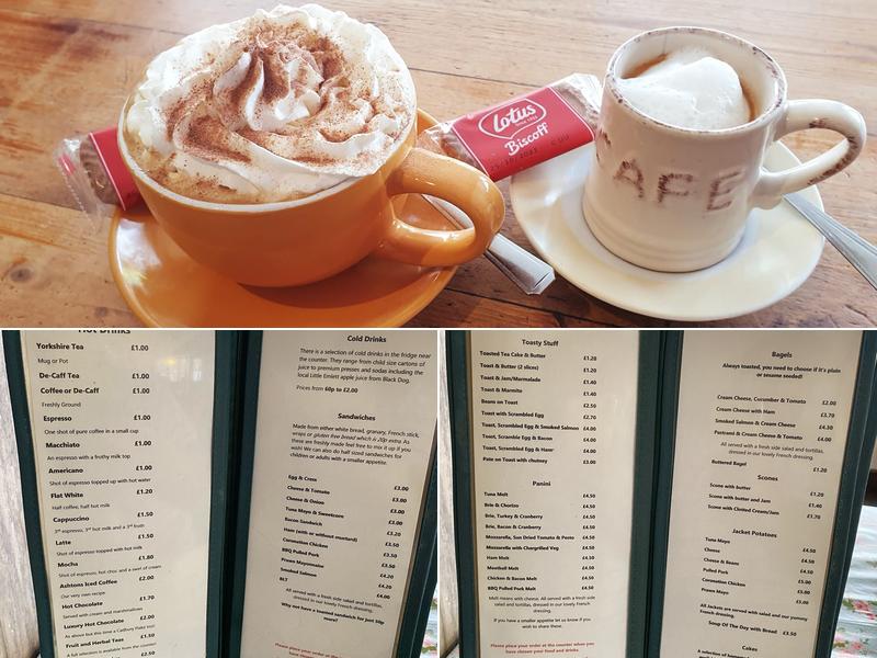Ashton's Coffee Lounge Menu