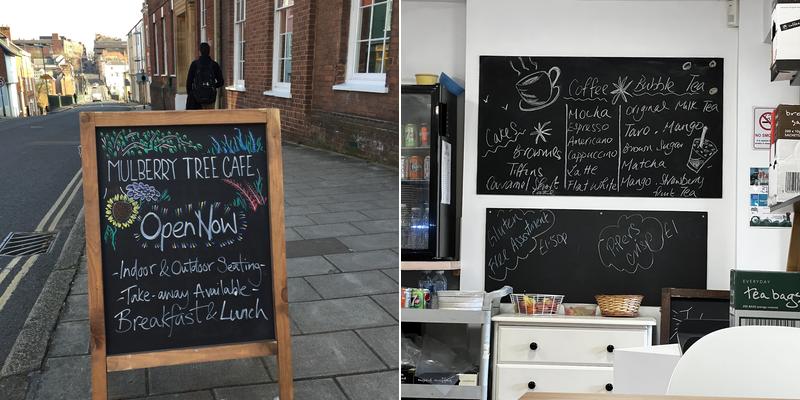 Mulberry Tree Cafe Menu