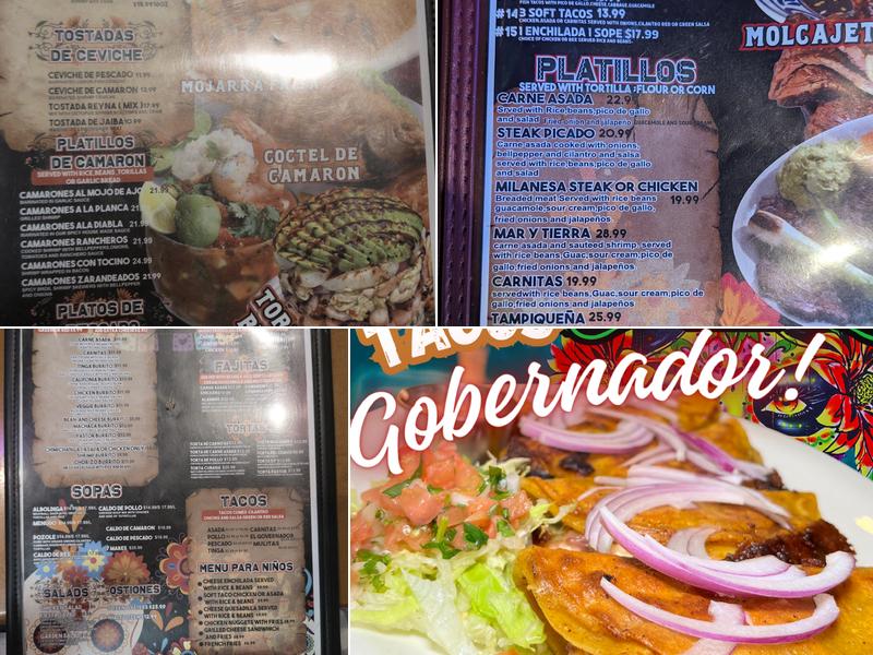 Flores Cafe Menu