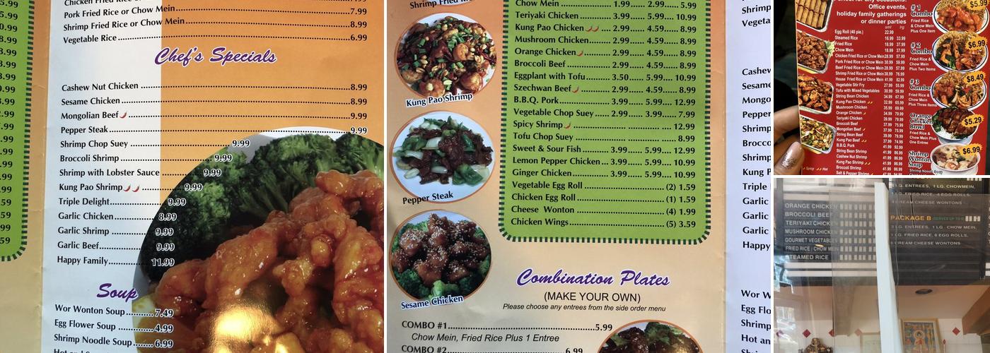 Flying Chopstix Menu
