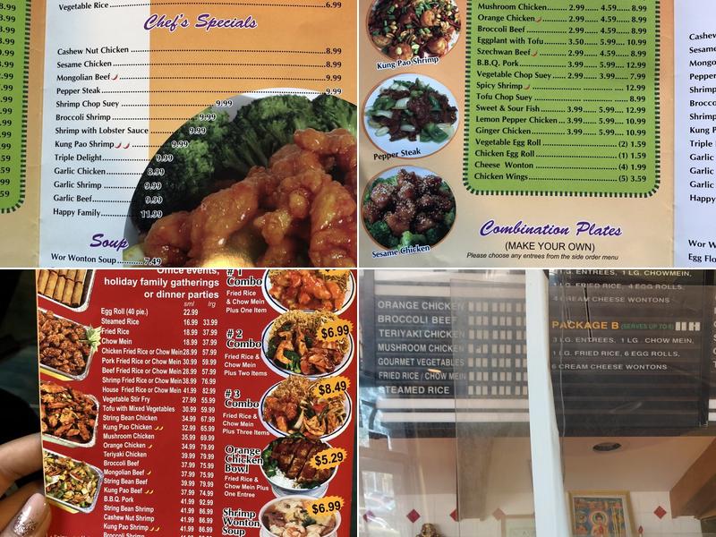Flying Chopstix Menu