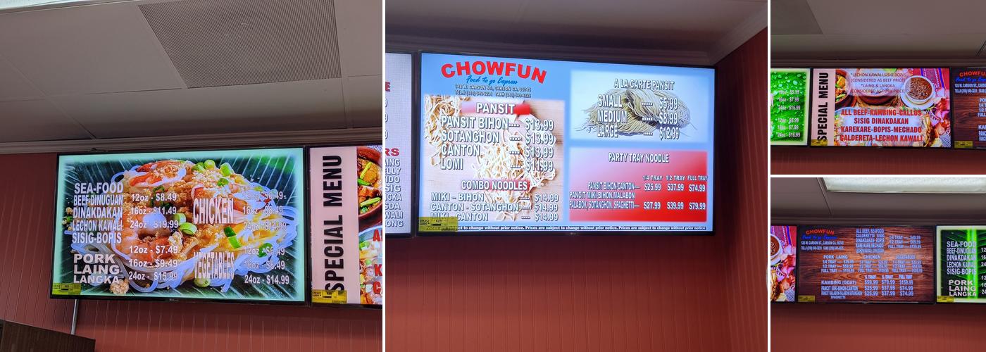 Chow Fun Express Menu