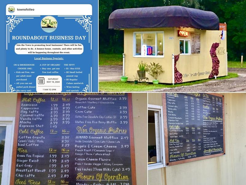 A Cup of Organic Menu