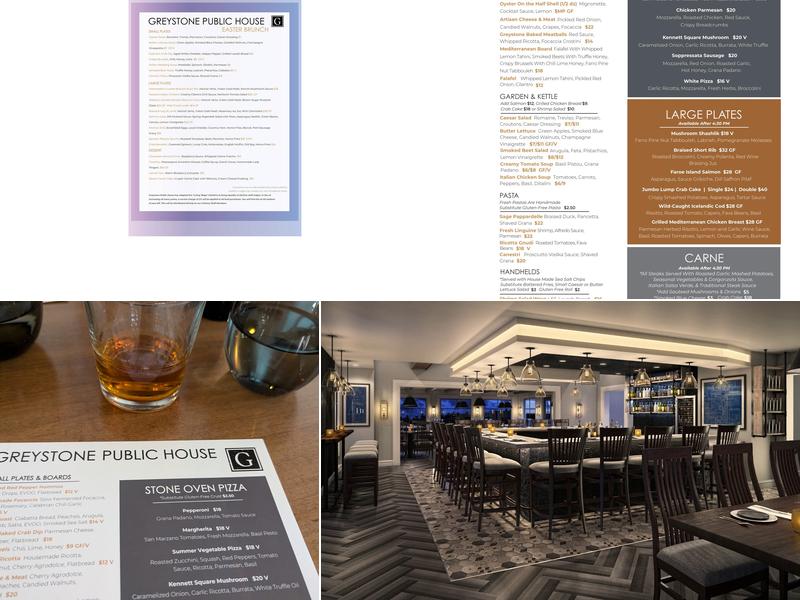 Greystone Public House Menu