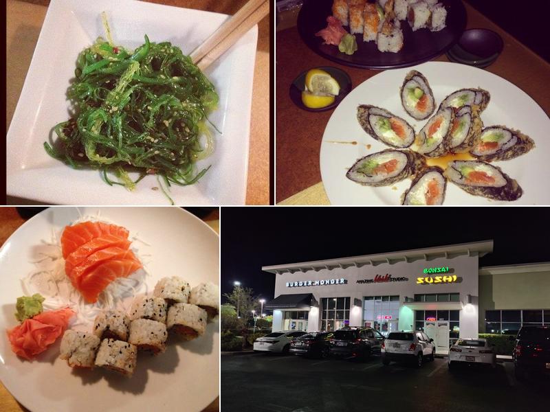 Bonsai Sushi 1652 Bruce B Downs Blvd, Wesley Chapel