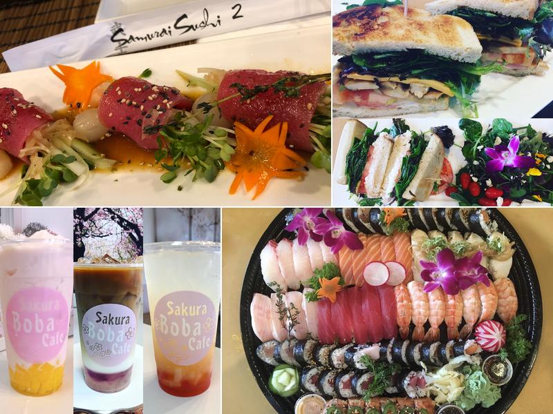 Samurai Sushi 2 Menu