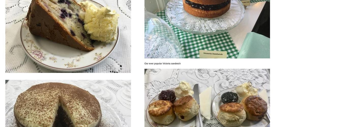 Whortleberry Tearoom Menu