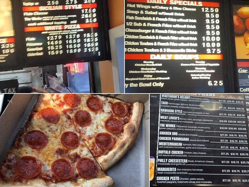 Italian Pizza & Subs Menu