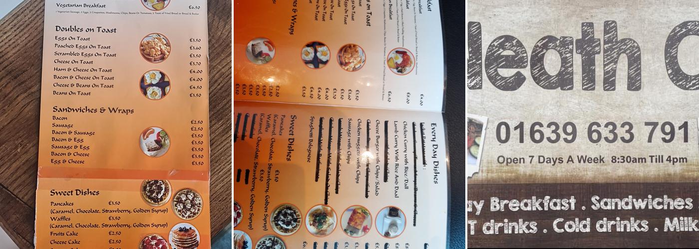 Orient Cafe Menu