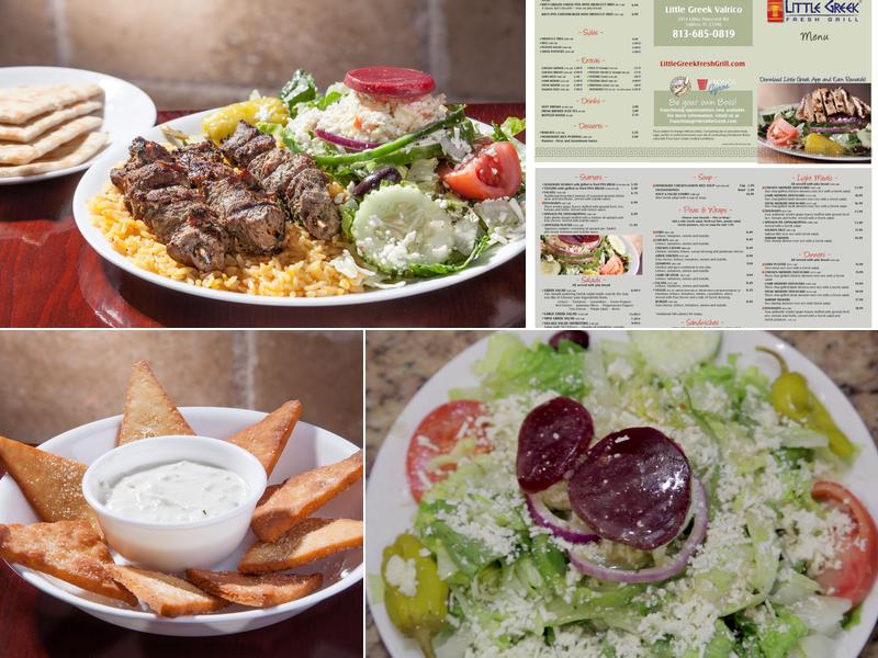 Little Greek Fresh Grill Menu