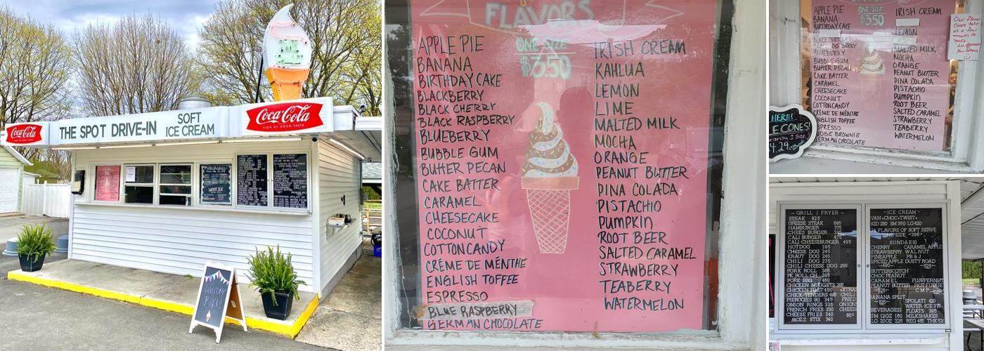 Spot Drive-In Menu
