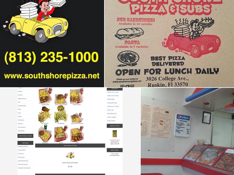 South Shore Pizza & Subs Menu