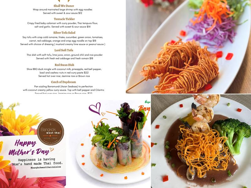 Bangkok West Thai Menu