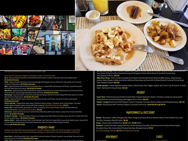 The Green Table Menu