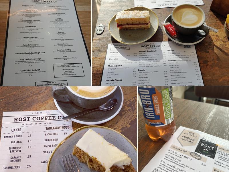 Ròst Coffee Co Menu