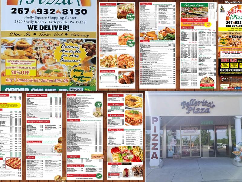 Pellerito's Pizza Menu