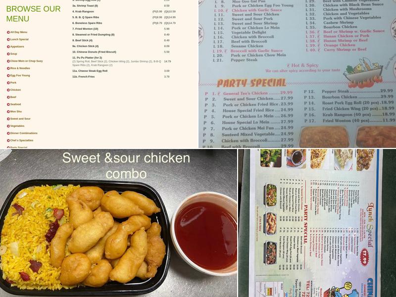 China Wok Menu