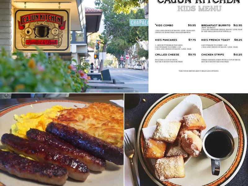 Cajun Kitchen Menu