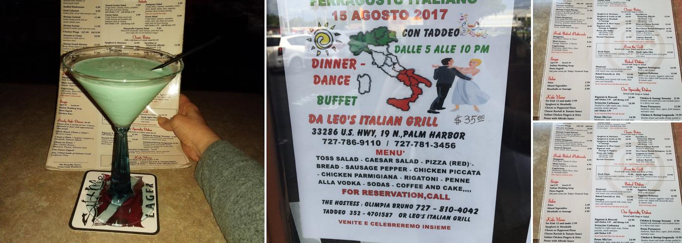 Leo's Italian Grill Menu