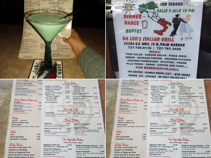 Leo's Italian Grill Menu