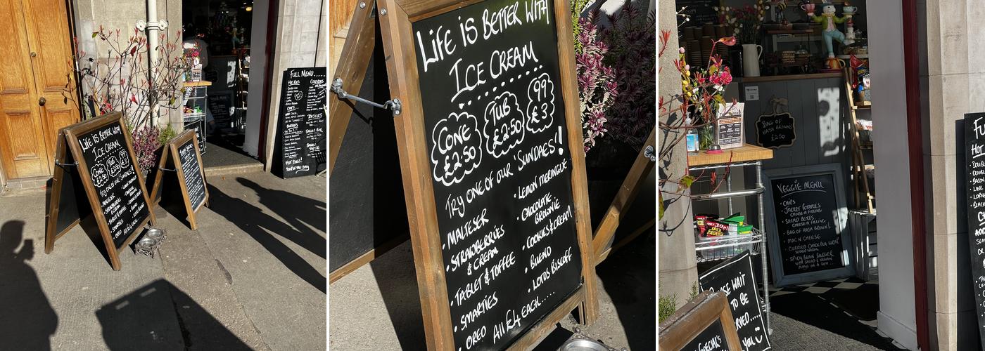 The Auchter Larder Menu