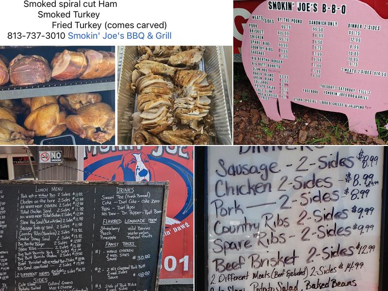 Smokin Joe's BBQ & Grill Menu