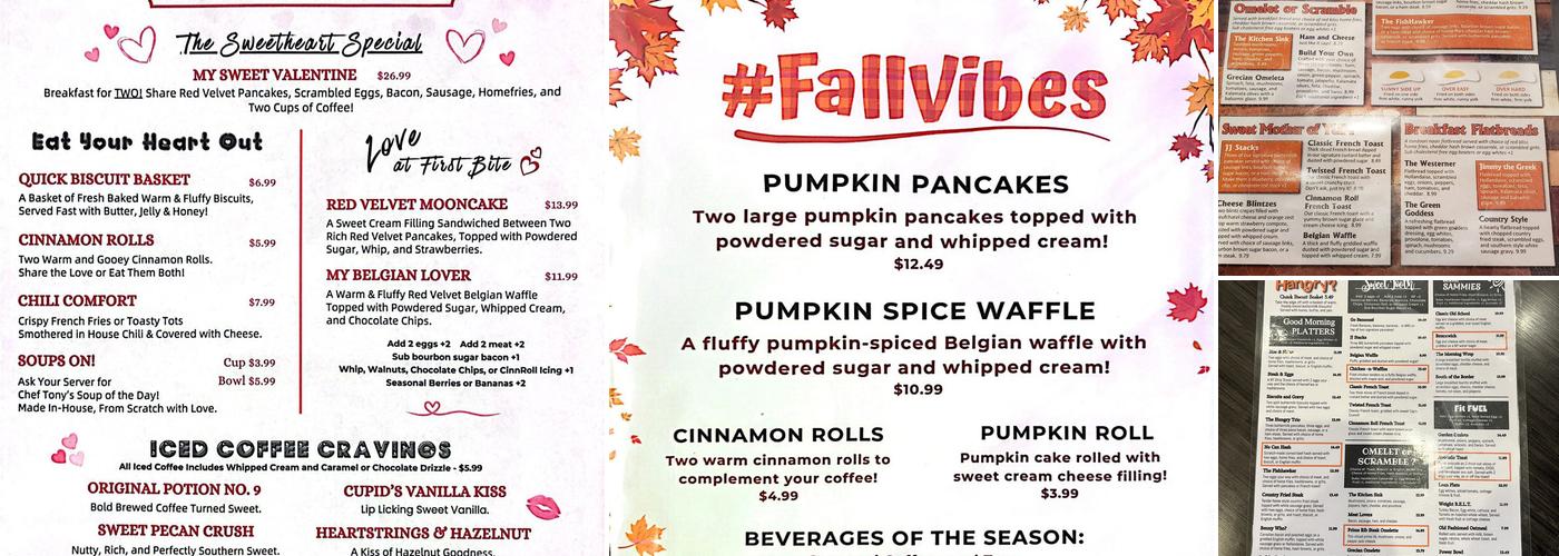 The Scrambled Egg Menu