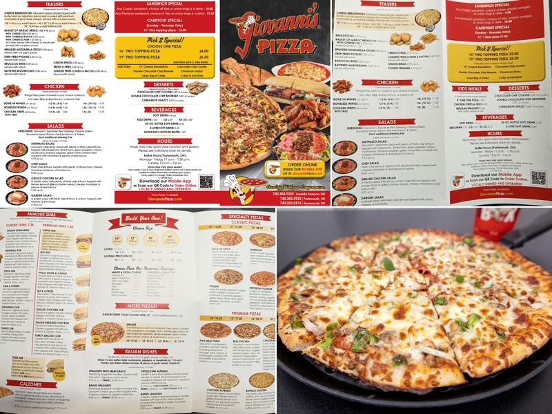 Giovanni's of Rosemount Menu