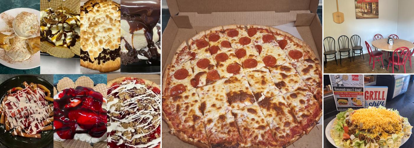 Clarktown Pizzeria Menu