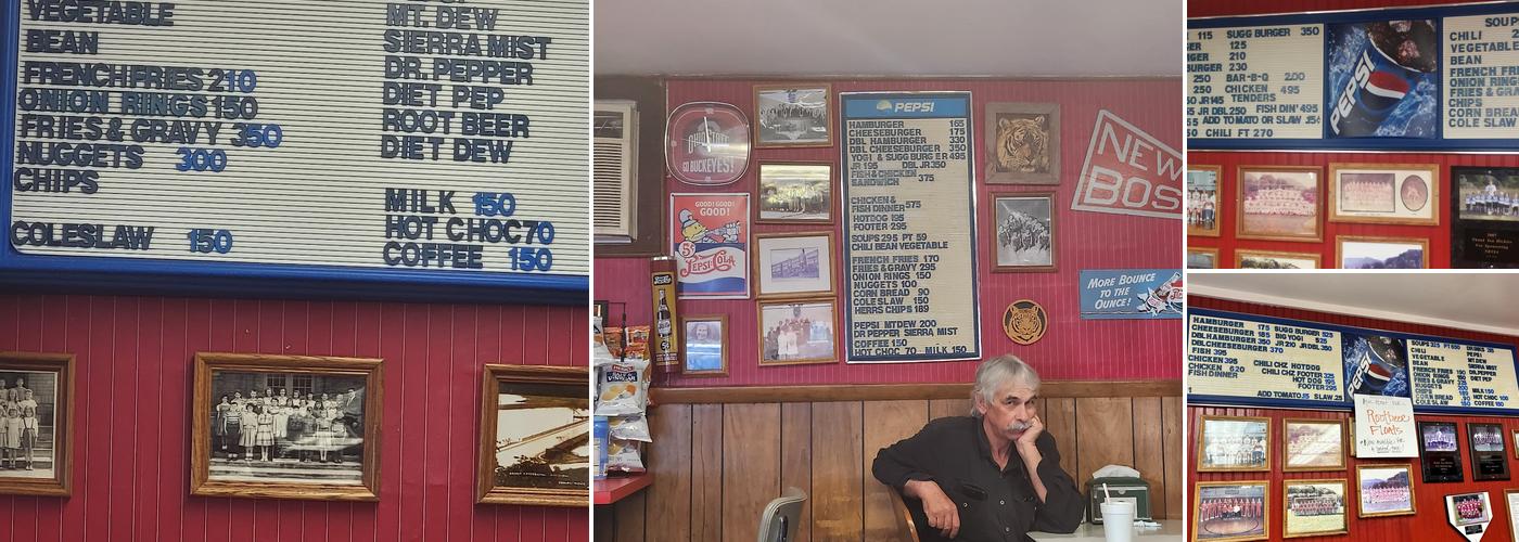 Hickie's Hamburger Inn Menu