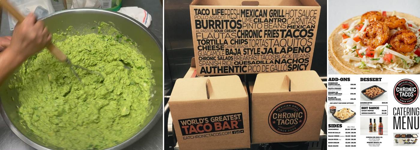 Chronic Tacos Menu
