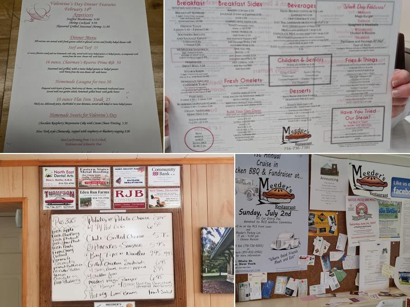 Meeder's Menu