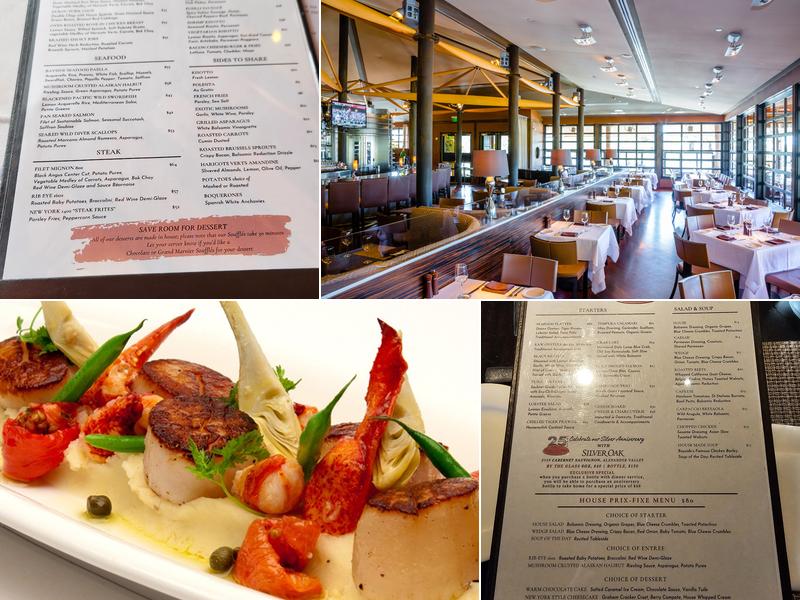 Bayside Restaurant Menu