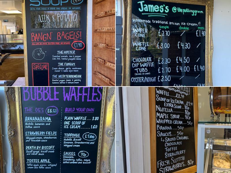 james's Menu