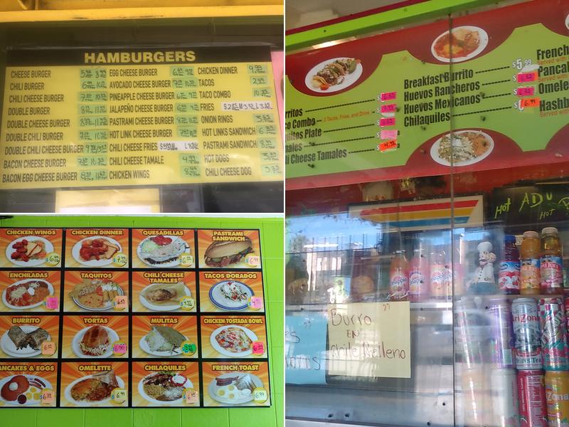 Adu Burger Menu