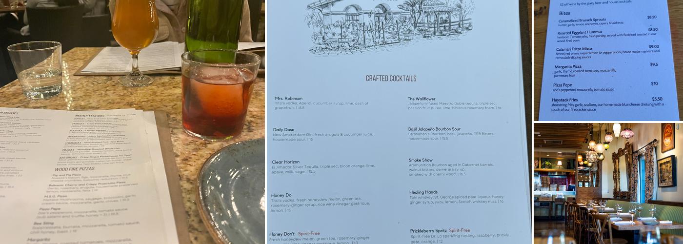 Tin Roof Bistro Menu