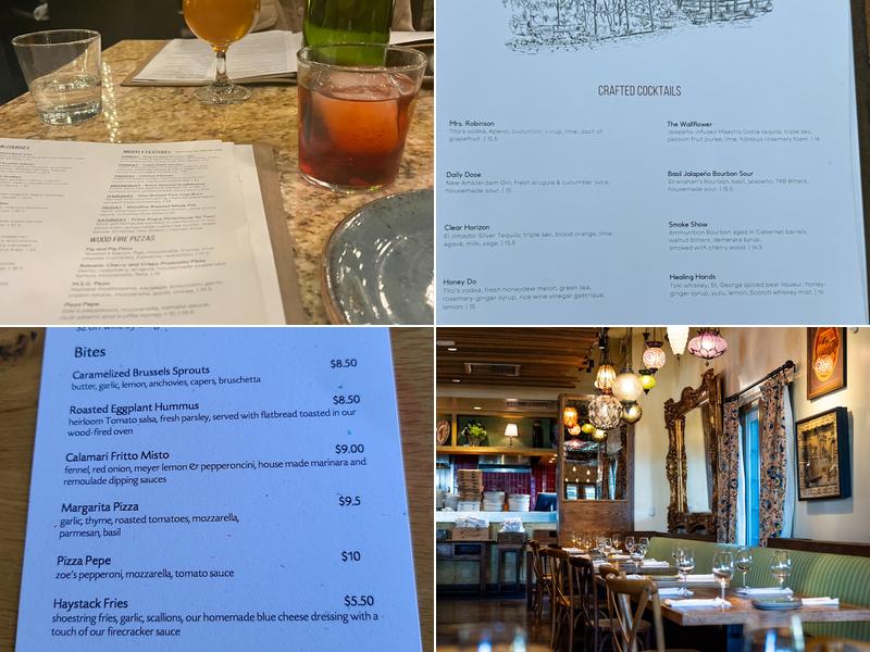 Tin Roof Bistro Menu