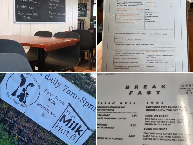 Tinto Hill Tearoom Menu