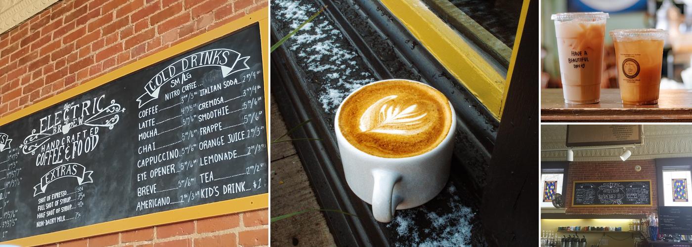 The Electric Brew-Downtown Goshen Menu