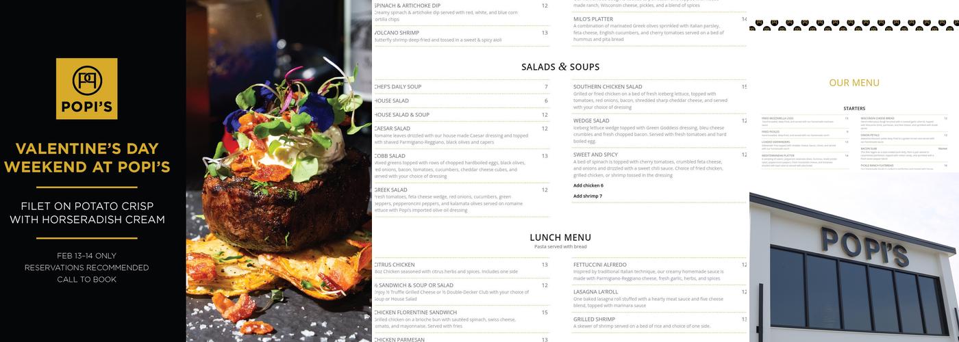 Popi's Menu