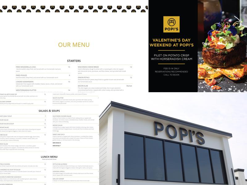 Popi's Menu
