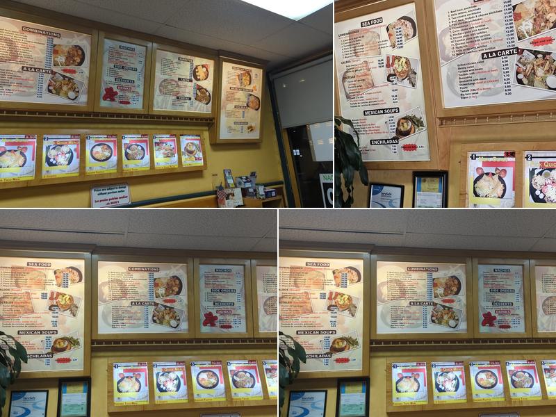 Nacho’s Taco Shop Menu