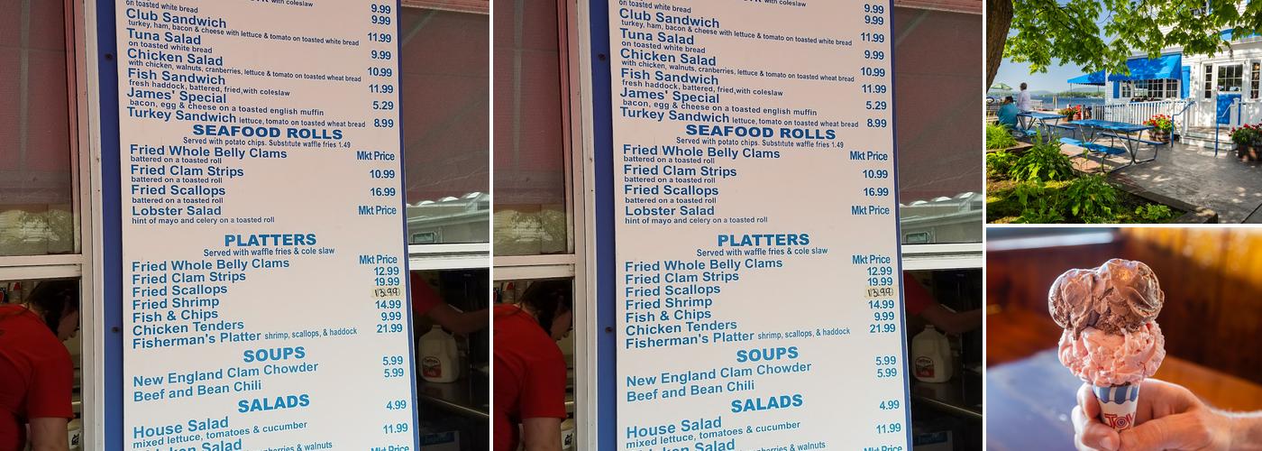 Wolfeboro Dockside Grille & Dairy Bar Menu