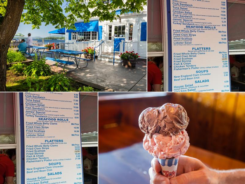 Wolfeboro Dockside Grille & Dairy Bar Menu
